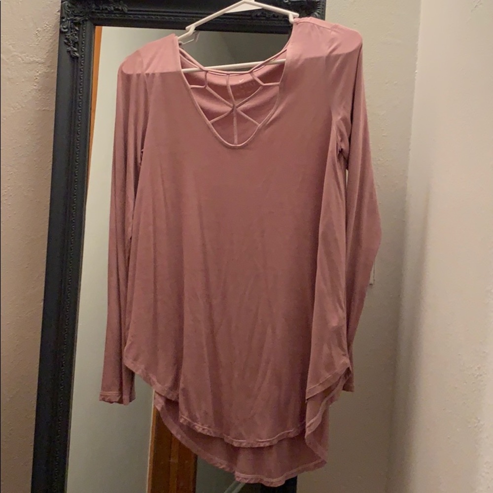 Soft and Sexy v neck long sleeve